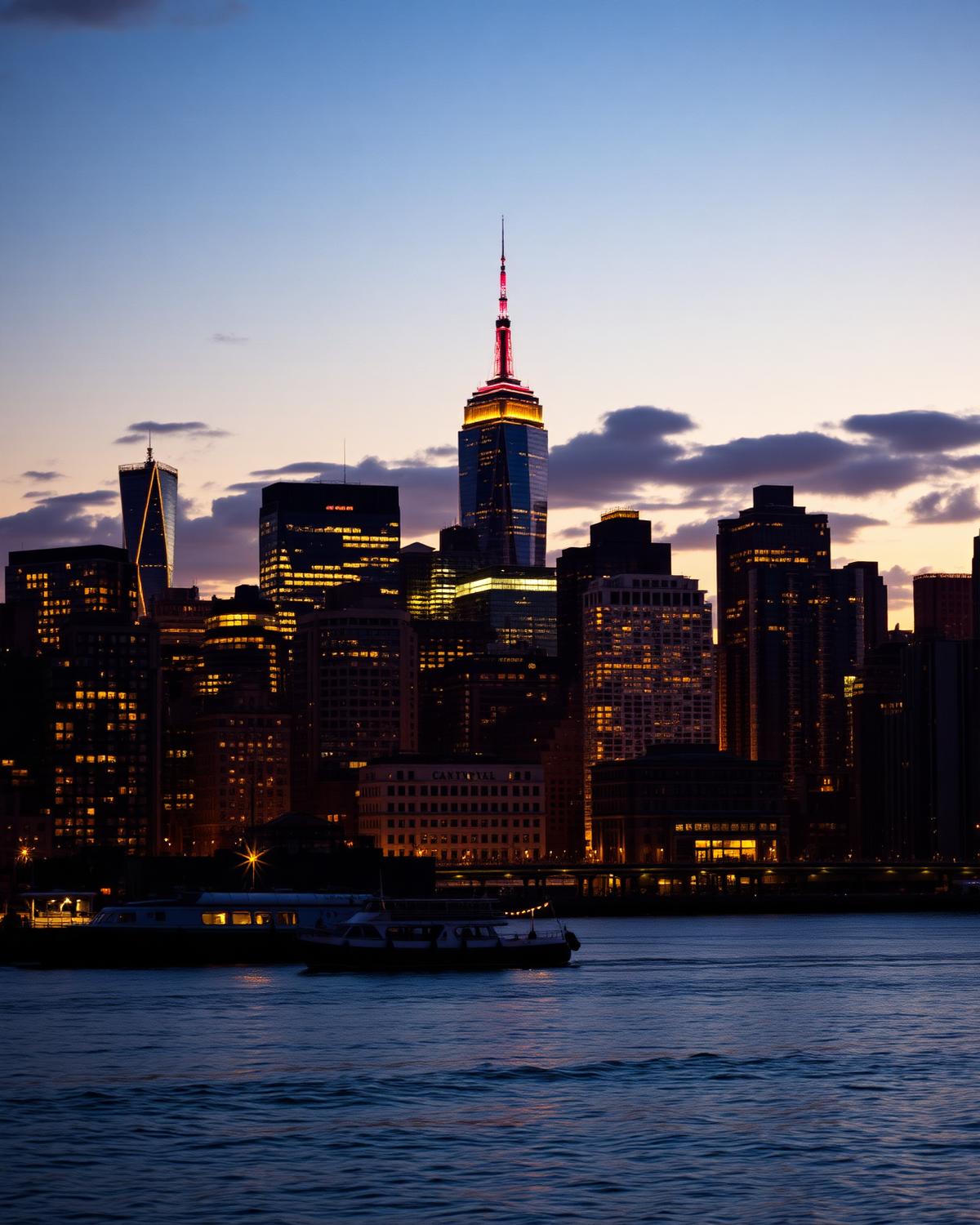 Scatto dei viaggiatori Ferbi in New York